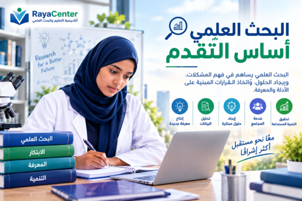 البحث العلمي أساس التقدم